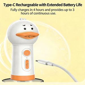 Machine à Mousser <span class=keywords><strong>Automatique</strong></span> Portable OEM <span class=keywords><strong>pour</strong></span> <span class=keywords><strong>Chien</strong></span> et Chat, Rechargeable Type-C, <span class=keywords><strong>pour</strong></span> Shampooing Instantané en Spray (Parfum Canard) - Product Image 3