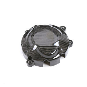 Couverture de moteur en fibre de carbone sèche 3K pour Kawasaki Ninja ZX-4R ZX-4RR 2020+ - Product Image 4
