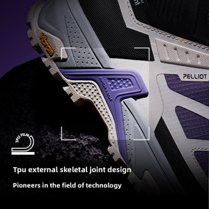MT-Master Mid-Top zapatos de <span class=keywords><strong>senderismo</strong></span> al aire libre para hombres y mujeres evento impermeable Vibram zapatos de <span class=keywords><strong>senderismo</strong></span> con antideslizante para <span class=keywords><strong>verano</strong></span> - Product Image 5