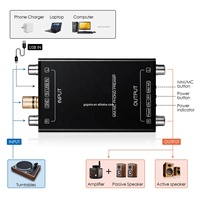 Produk Baru Pabrikan Phono Preamp untuk Pemutar Rekaman Vinil Meja Putar Preamplifier