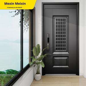 Mexin Ventilated Anti-Theft Waterproof Interior Steel Entry <strong>Door</strong> Home Security Breathable Middle Single Main <strong>Door</strong> 6280 - Product Image 2
