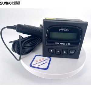 PC8750 Online <span class=keywords><strong>MTC</strong></span>/<span class=keywords><strong>ATC</strong></span> Temperatura Compensação <span class=keywords><strong>PH</strong></span> Medidor Alto Limite ou Baixo Limite Relé ORP Controlador para Teste de Qualidade da Água - Product Image 1