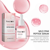 Suero Facial Hidratante Antienvejecimiento con Ácido Hialurónico y Tripéptido de Aceite de Rosa Orgánico Personalizado de Fábrica, para Aclarar la Piel