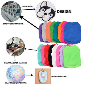 전문 공장 빈 큰 개 드레스 옷 까마귀 옷 애완 동물 제조 업체 사용자 정의 - Product Image 5