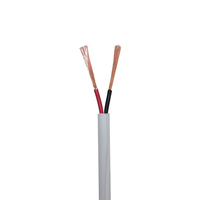 Câbles électriques en Pvc à 2 fils, vente en gros, longueur 26, 24, 22, 20/18 AWG, matériau conducteur en cuivre, vente en gros