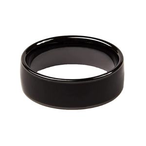 कस्टम 13.56mhz MIFARE क्लासिक 1K काला सिरेमिक एनएफसी भुगतान के छल्ले - Product Image 1