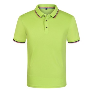 Chemise de golf pour homme en coton de haute qualité, col classique personnalisé, manches courtes, ample, respirante, avec broderie publicitaire - Product Image 5