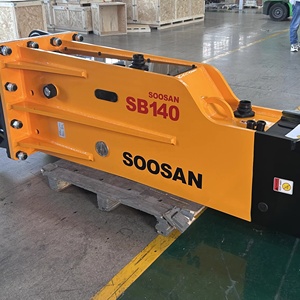 Martillo hidráulico tipo caja Soosan SB140, PRODUCTO PRINCIPAL, SUMINISTRO DIRECTO DE FÁBRICA, UN AÑO DE GARANTÍA, CARACTERÍSTICAS ESTÁNDAR INCLUIDAS - Product Image 3