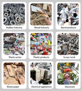 Broyeur robuste à double arbre avec moteur pour le recyclage des pneus usagés et le broyage des blocs de caoutchouc - Product Image 3