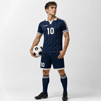 Tenue de football personnalisée, maillot de foot entièrement sublimé, vêtements d'équipe, vente en gros OEM, logo personnalisé, conception en 1 jour, échantillonnage en 3 jours
