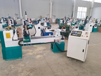 Offre Spéciale 1530 1520 1510 haute précision cnc alimentation automatique queues de piscine en bois tour tour machine de haute qualité