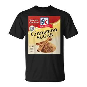 Camiseta Spice Crew con Aroma a Canela y Azúcar, 1 Oz, Sin OMG, Disfraz Navideño - Product Image 1