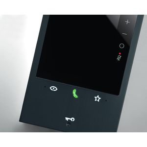 Bticino 344884 Wi-Fi collegato a 2 fili Video Video Monitor Smart EOS Black campanello di classe 300 - Product Image 4