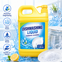 Líquido Lavavajillas Multiusos OEM para el Hogar, Ingredientes Antibacterianos Ecológicos para Lavar Utensilios de Cocina