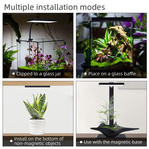 Lampe à pince magnétique WEEK <span class=keywords><strong>AQUA</strong></span> Mini 9 Pro pour <span class=keywords><strong>aquarium</strong></span>, croissance des plantes, spectre complet, clip sur l'<span class=keywords><strong>aquarium</strong></span>, lumière <span class=keywords><strong>LED</strong></span> pour <span class=keywords><strong>aquarium</strong></span> - Product Image 2