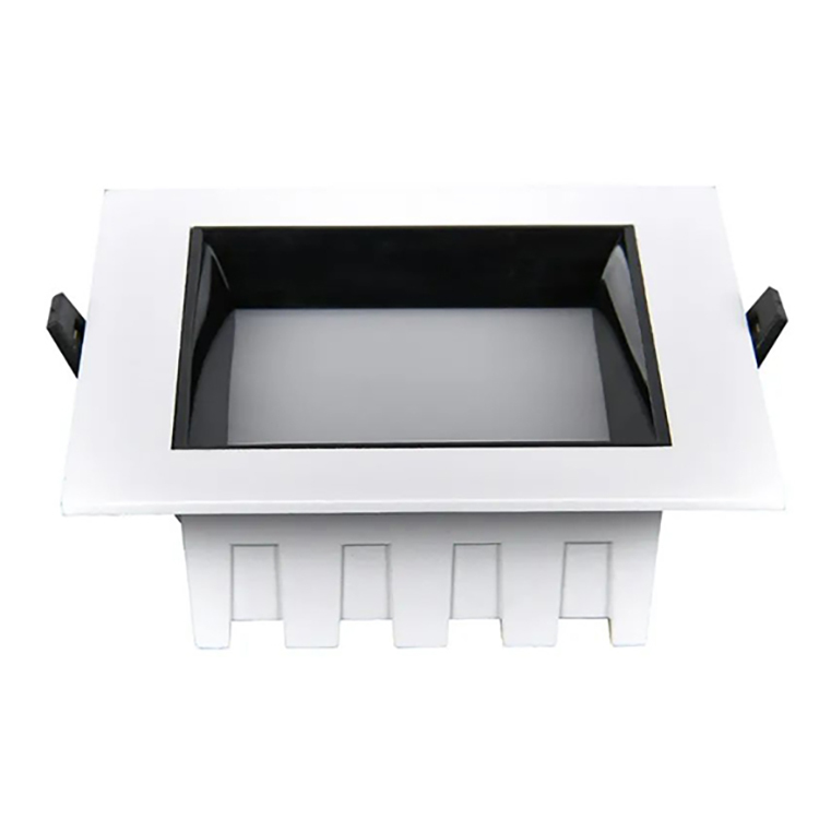 Indoor Lighting Square Round Recessed Commercial Led Downlights 3000K 4000K 6000K Down Spot Lamp AC220V Embedded SMD Downlight
