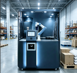 Robot Barista Automatico ad Alta Efficienza Energetica, Sistema di Preparazione che Riduce i Costi di Manodopera, Utilizzo <span class=keywords><strong>24</strong></span>/7 Senza Operatore - Product Image 1