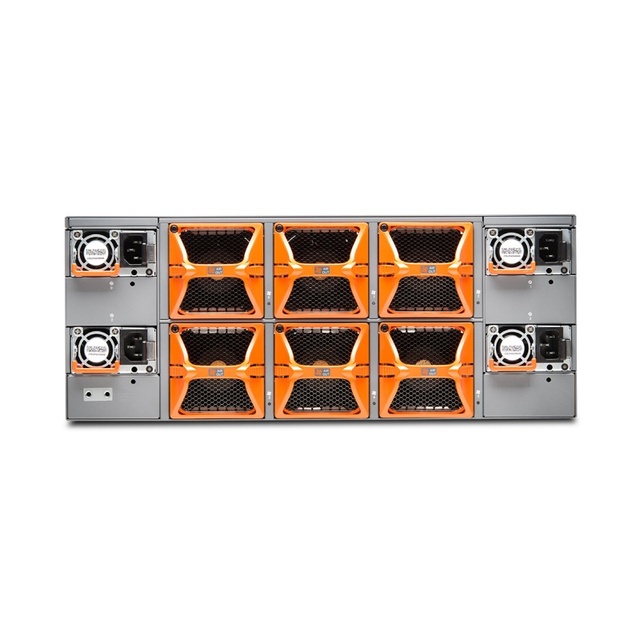 New Original QFX5220-128C-AFO Juniper QFX Series Networks 128 Ports of QSFP28 100GbE Ethernet Switch