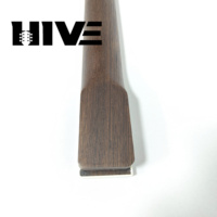 Mástil de guitarra eléctrica HIVE de madera de ala de pollo, cuadrado, de 6 cuerdas, 22 trastes, para reemplazo de mástil de guitarra eléctrica
