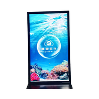 Máquina de publicidad LED vertical Full HD de 86 pulgadas con póster digital de pantalla táctil para soporte de pantalla de vídeo pantalla de publicidad grande