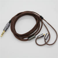 Nouvel arrivage : Câble coaxial torsadé MMCX pour IEM SE535 SE846 avec blindage combiné – Utilisation haut-parleur et moniteur