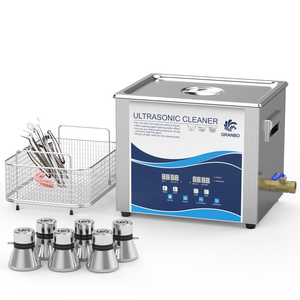 Nouveau Nettoyeur à Ultrasons Industriel Granbo 40KHz 10L pour Instruments Chirurgicaux, Injecteurs <span class=keywords><strong>Diesel</strong></span>, Retainers Dentaires - Acier Inoxydable - Product Image 3