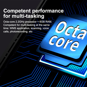 <span class=keywords><strong>Android</strong></span> 13 4 gam gồ ghề không dây cầm tay PDA 1D 2D mã QR Máy Quét Mã Vạch IP67 hàng tồn kho cầm tay di động dữ liệu thiết bị đầu cuối - Product Image 3