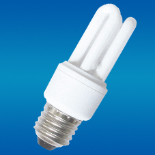 Bombilla CFL OEM E27 Forma 3U 6000K Luz Diurna Alerta 80lm/W 6000 Horas CRI 80 Base de Plástico AC 220V Garantía de 2 Años 2000 Lúmenes - Product Image 1