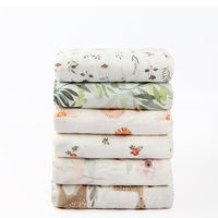 Couverture pour nouveau-né et tout-petit en coton et bambou de qualité supérieure, douce, respirante, couverture pour bébé, cadeau pour bébé