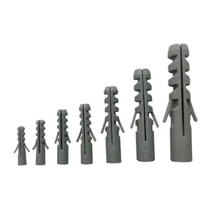 Wholesale Fasteners Dry Wall Anchors Screw Heat Preservation Insulation Nails Nylon Plastic Wall Plug