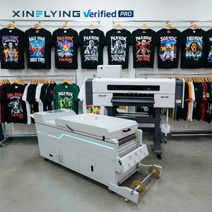 Impresora DTF Automática de 24 Pulgadas, 4 Cabezales XP600 I3200, Máquina Industrial para Camisetas DTF, Envío desde CA/NJ, EE. UU., 110V/220V - Product Image 1