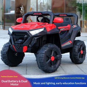 Voiture électrique pour enfants, véhicule tout-terrain télécommandé en plastique pour garçons, filles, bébés, <span class=keywords><strong>jouet</strong></span> à conduire soi-même - Product Image 4