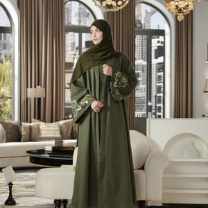 Abito Preghiera Donna Musulmano - Set Elegante Dubai Con Top E Pantaloni, Manica Lunga - Foto 3