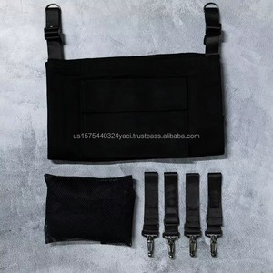 Hamac pour poussette, siège supplémentaire pour deuxième enfant, siège suspendu pliable pour tout-petit avec harnais de sécurité, accessoire portable pour poussette - Product Image 4