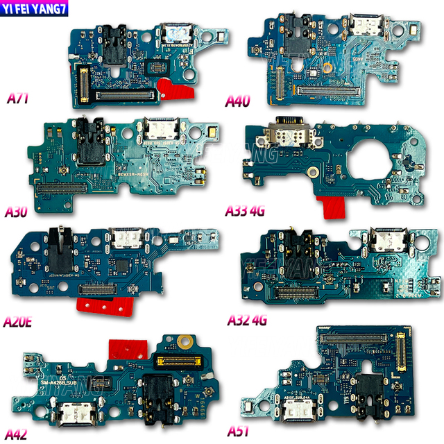 New USB Charger Charging Port Flex Cable Dock Connector for Samsung Galaxy A71 A40 A30 A33 4G A20E A32 A42 A52 A51