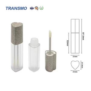 Tubos de Brillo Labial en Forma de Corazón de 6ml al por Mayor, Envases de Plástico Únicos para Lápiz Labial Líquido y Colorete - Product Image 4