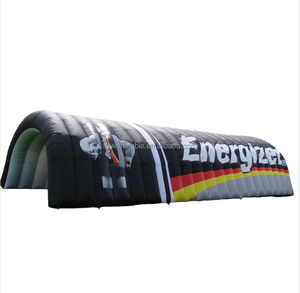 Tienda de túnel inflable de oso con modelo de cuatro patas, casco inflable de gran oferta deportiva, vívidamente - Product Image 5