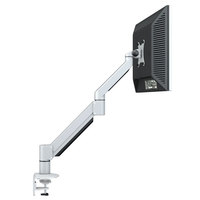 Bras de moniteur LCD en aluminium pour bureau Support de moniteur unique
