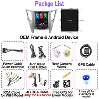 Autoradio 9,7 pouces pour Subaru Outback 2009-2016, CarPlay sans fil, Android Auto, Mirror Link, GPS Navi, DSP, stéréo, 4G
