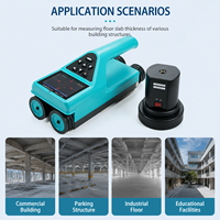 Precision Concrete Floor Slab Thickness Tester Non Destructive Rebar Locator Cover Meter for Bridge Tunnel Inspection