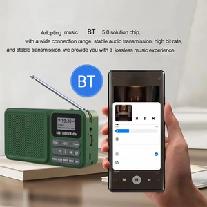 วิทยุ DAB DAB Plus/FM พร้อมบลูทูธ 5.0 และ 80 โปรแกรมตั้งค่าล่วงหน้า วิทยุสำหรับห้องครัว ใช้สายเคเบิลหรือแบตเตอรี่ 1200mAh รุ่น P11 - Product Image 6