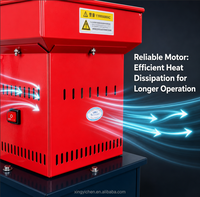 Moulin à marteaux professionnel à double usage (sec/humide) pour aliments de volaille, moulin à maïs électrique anti-colmatage pour l'alimentation animale