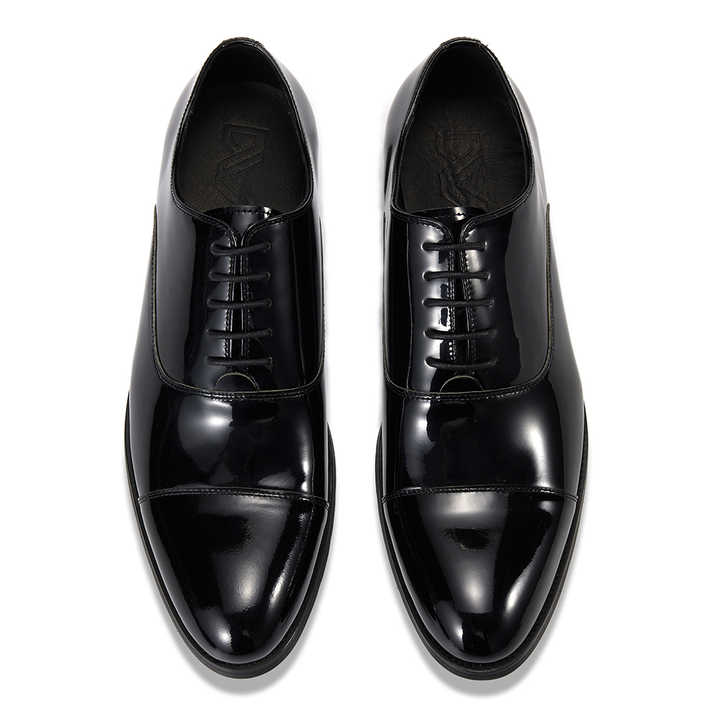 Spring New Men's Side Zipper Comfortable Cowhide Oxford Shoes Fashion Brand Classic Brown Men's Breathable Casual Leather Shoes main image 1