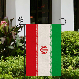 <span class=keywords><strong>Bandera</strong></span> de Irán Material de lino de alta calidad para exteriores 12*18 en más estilos para elegir - Product Image 4