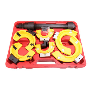 Spring Shock Absorber Coil Spring Compressor Tool 8-piece Set for Car Repair air Spring <b>Puller</b> - Product Image 1