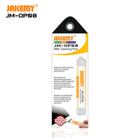 JAKEMY JM-OP08 Argent Certifié CE Outil d'ouverture SMA en alliage d'aluminium, design fin, étanche, pour réparation d'écrans de téléphones et tablettes