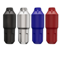 Fabrieksgroothandel korte roterende tattoo pen met plastic behuizing, voor lijnen, shading en alles-in-één tattoo machine voor beginners, body art tattoo pen