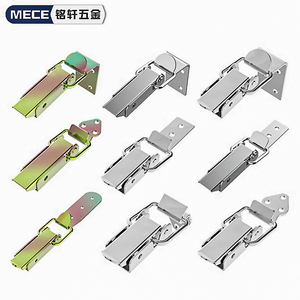 Mece Stainless Steel Wooden Crate Hasp Lock 304 Steel <b>Iron</b> Metal Box Latch For Wood Crate Tool Equipment Storage - Product Image 1