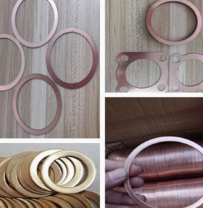 Ventes directes par fabricants OEM Taille personnalisée Joint en cuivre Joint d'étanchéité en cuivre plat Rondelle solide Rondelles plates en cuivre et métal en caoutchouc - Product Image 3