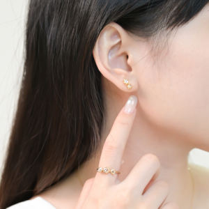 New Arrival Vintage Edwardian Style Fine <b>Jewelry</b> 18K Solid Yellow Gold Natural Diamond Rose Cut Diamond Ring For Lady Daily Wear - Product Image 3